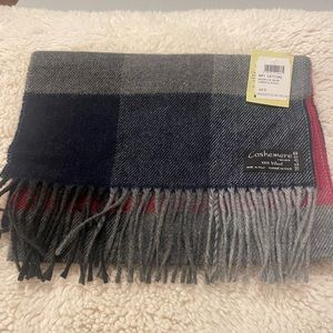 Men’s cashmere scarf made in Italy - New!